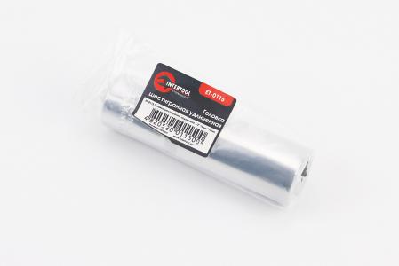 Головка торцева 6-гранна 1/2" 15x78 мм, подовжена CrV (ET-0115)