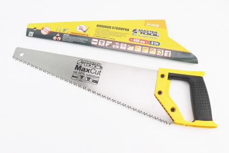 Ножівка по дереву 400 мм, 4TPI MAX CUT, загартований зуб, 2D заточення (14-2640) для бензопили