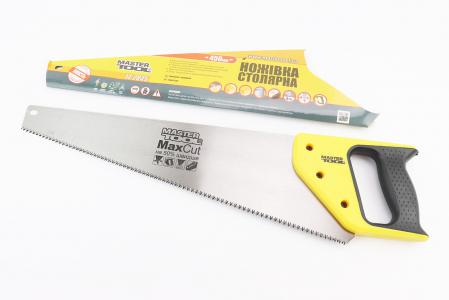 Ножівка по дереву 450 мм, 9TPI MAX CUT, загартований зуб, 3D заточка (14-2845) для бензопили