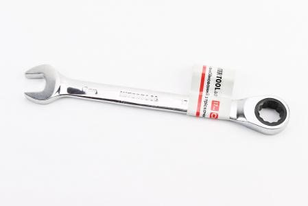 Ключ комбінований з тріскачкою 17 мм CrV, PROF DIN3113 (XT-1357)