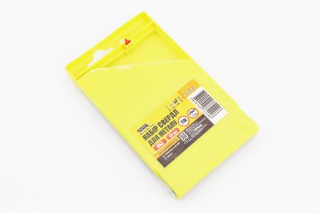 Набір свердл по металу 13 шт D-2/2,5/3/3,5/4/4,5/5/5,5/6/6,5/7/7,5/8 мм HSS BLACK (11-0213)