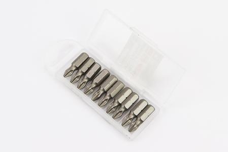 Біта PH2 25 мм 1/4" S2 10 шт (10-02-251)