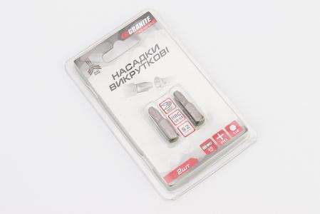 Біта PH3 25 мм 1/4" S2 2 шт (10-03-250)