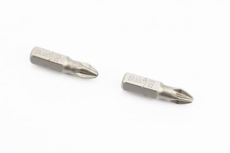 Біта PZ2 25 мм 1/4" S2 2 шт (10-92-250)