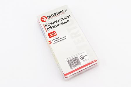 Контакти обтискні 270 шт для електропроводки, ізольовані (TC-9011)