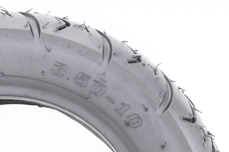 Шина до скутера 3,50-10 безкамерна, шосейний малюнок HC-504 PRC