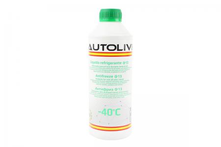 Охолоджувальна рідина до автомобіля (антифриз) G13+ -40°C зелена 1L AUTOLIVE