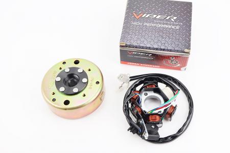 Магнето в зборі до скутера 125-150 см³ (6 котушків) Viper