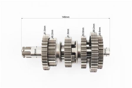 Коробка передач до мотоцикла CB125/150 (два вали) TEMO