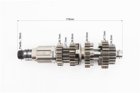 Коробка передач до мотоцикла CB125/150 (два вали) TEMO