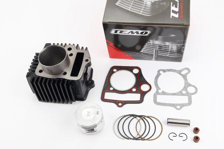 Циліндровий комплект (ЦПГ) до скутера 110cc 52,4 мм (палець 13 мм) TEMO