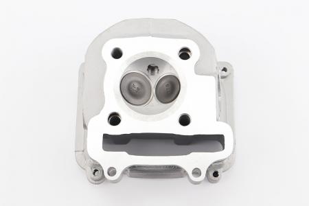 Головка циліндра в зборі для скутера 150cc (клапани, постіль, розподільний вал із зачепом) TEMO
