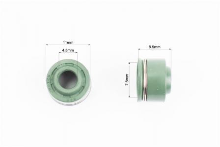 Сальники клапанів до мотоцикла CB/CG/171FMM/172FMM/175FMN, 2 шт., Viton, TEMO