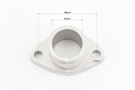 Патрубок карбюратора до скутера JH-110/ACTIVE (метал) ZHENGHE