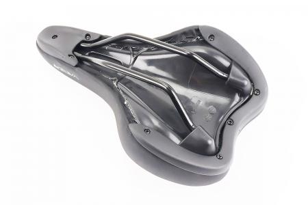 Сидіння до велосипеда MTB 250x170 мм VD-1150, чорне VADER