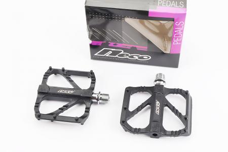 Педалі до велосипеда MTB WP701D 9/16" алюмінієві, чорні Neco