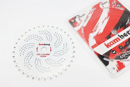 Ніж-диск до тримера 36 зубців 255 мм побідитові зуби Wild White KAMBERG