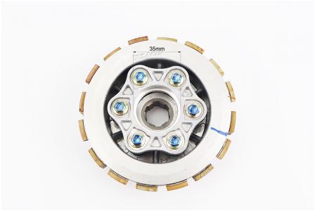 Зчеплення в зборі до мотоцикла ZUBR/F5 (6 болтів, маховик 73 зубці) TEMO