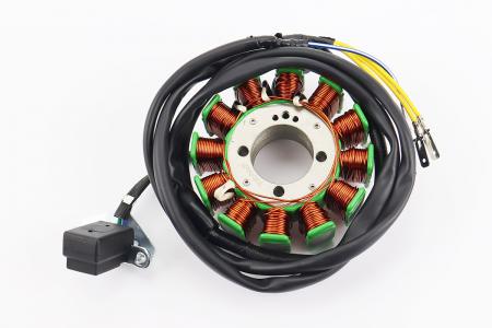 Статор магнето до мотоцикла CG125-250 200cc (d=93 мм, 12 котушок, 5 проводів) TEMO