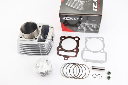 Циліндр комплект (ЦПГ) до мотоцикла CG125-250 150cc 62 мм TEMO