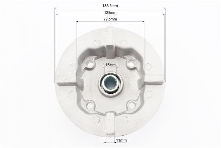 Демпферна панель з підшипником до скутера Viper 125-150J, висота посадки зірки 47 мм — PRC