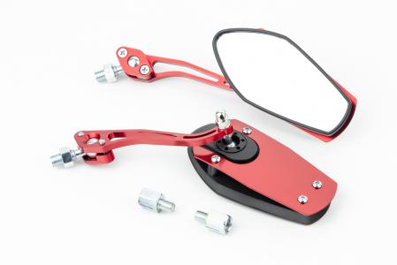 Дзеркала комплект "метал" SPORT, червоні М8/10 (SH-2208) до мотоцикла