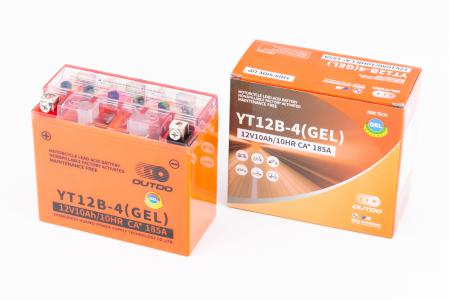 Акумулятор 12V10Аh YT12B-4 GEL (L150*W70*H130 мм)