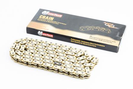 Ланцюг приводу колеса 520HVOx120L GOLD (з сальниками) до мотоцикла