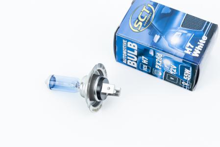 Лампа фари H7 PX26D 12V 55W SUPER WHITE (галоген)