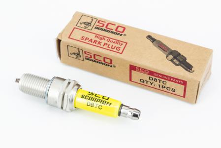 Свічка 4Т до мотоцикла D8TC M12-L19 CG/CB/CH250/YP250