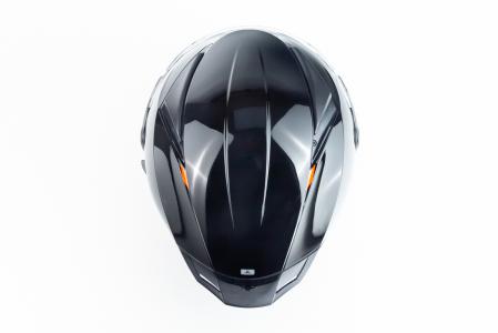 Шолом інтеграл (стандарт DOT/ECE), висувні окуляри PANTHER SV S (55-56см), чорний