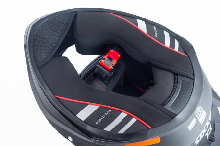 Шолом інтеграл (стандарт DOT/ECE), висувні окуляри PANTHER SV XS (53-54см), чорний мат