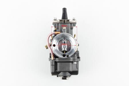 Карбюратор SPORT PWK 28 d-28 мм з мех. заслінкою, чорний метал (якісна копія) (в картонній упаковці) до квадроцикла