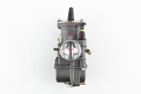 Карбюратор SPORT PWK 34 d-34 мм з мех. заслонкою, чорний метал (якісна копія), (в картонній упаковці) до мотоцикла CB125-300