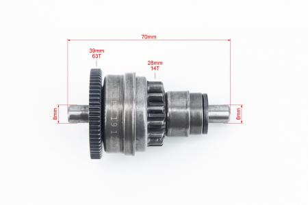 Бендикс стартера до скутера Honda TACT AF16