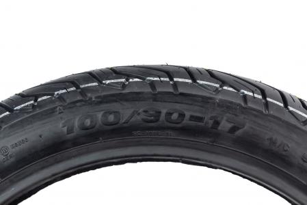 Шина 100/90-17 безкамерна, шосейний візерунок до велосипеда URBAN GRIP SC-109