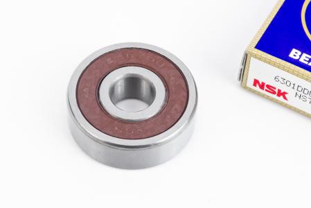 Підшипник 6301 2RS (12x37x12) колеса заднього JH