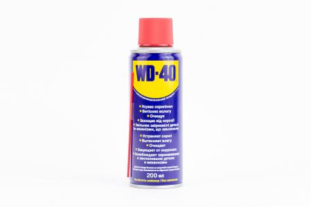 Мастило проникаюча, універсальна "WD-40" мінеральна, прозора, аерозоль 200ml