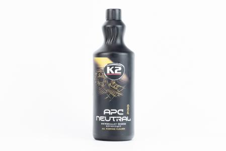 Засіб для очищення оббивки, пластику, гуми, універсальне "K2 APC Neutral PRO", концентрат, 1L