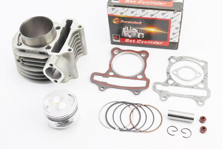Циліндр к-кт (ЦПГ) 150 cc-57,4 мм (палець 15 мм) до скутера 125-150сс 4Т