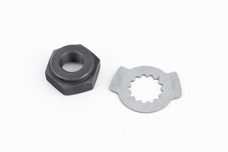 Гайка+шайба кріплення зірки передньої PRO NC250-4Т до мотоцикла CB125-300