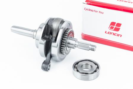 Колінвал+підшипники+шестерня CBB-250 cc до мотоцикла Loncin LX250GY-3
