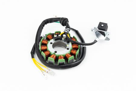 Статор магнето (генератора) (12 котушок "5 проводів") до мотоцикла Loncin LX250GY-3