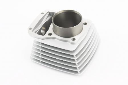 Циліндр к-кт (ЦПГ) 200 cc-63,5 мм (висота циліндра 76/104 мм) (палець 15 мм) до мотоцикла CG125-250