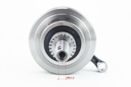 Kinlon JL150-70C Колінвал+підшипники+шестерня (під палець 13 мм) до мотоцикла CG-150 cc