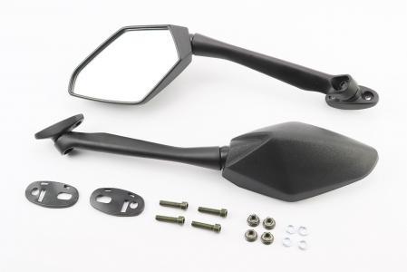 Дзеркала, чорні к-кт, кріплення під два болта до мотоцикла Loncin LX300GS