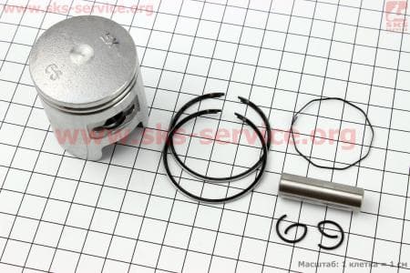 Поршень, кольца, палец к-кт Honda TACT (SA50) 41мм +0,25