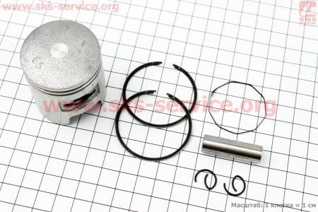 Поршень, кольца, палец к-кт Honda TACT (SA50) 41мм +0,75