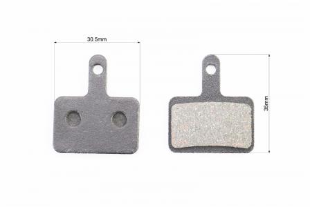 Гальмівні колодки Disk-brake (Shimano BR-M416,575,495,486,485,446,445,395,375), чорні до велосипеда YL-1001