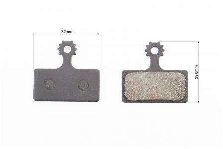Гальмівні колодки Disk-brake (Shimano BR-M985, XTR 2011), чорні до велосипеда YL-1016